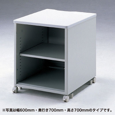 サンワサプライ プリンタ台/スタンド/ラック eデスク Pタイプ 幅700×奥行700×高さ700mm ED-P7070N 1台（直送品）