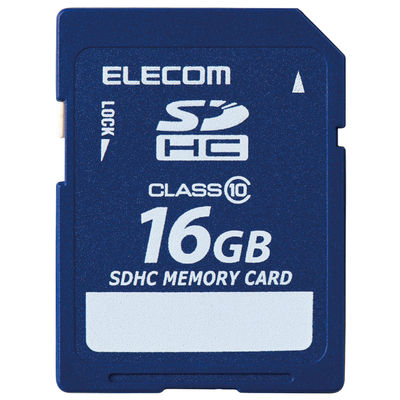 エレコム データ復旧SDHCカード Class10 16GB MF-FSD016GC10R 1個（直送品）
