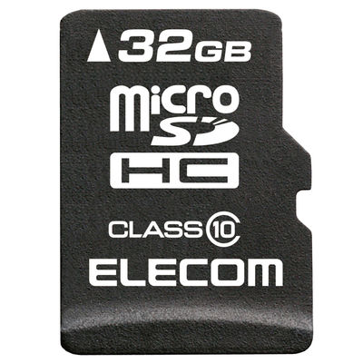 エレコム データ復旧microSDHCカード Class10 32GB MF-MSD032GC10R 1個（直送品）