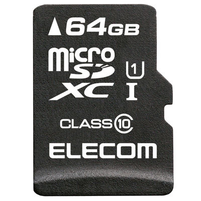 エレコム データ復旧microSDXCカード Class10 64GB MF-MSD064GC10R 1個（直送品）
