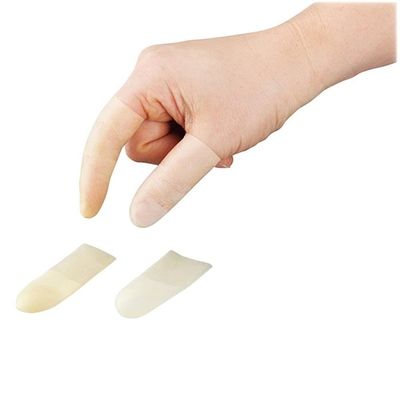 鈴木ラテックス 指サック・スポア(R)カットタイプ 18×63 1000枚入 2ZN(M18) 1袋(1000枚) 3-4907-02（直送品）