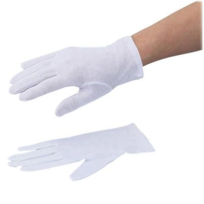 アズワン 薄手コットンインナー手袋 S(ショート)12双入 3-5265-01 1袋(12双)（直送品）