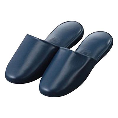 ニッポンスリッパ 抗菌ビニールスリッパ ブルー 348554 1足 3-5565-04（直送品）