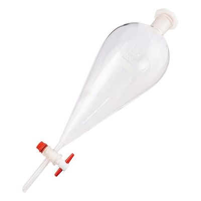 アズワン 分液ロート 樹脂栓付き 1000mL 3-6456-05 1個（直送品）