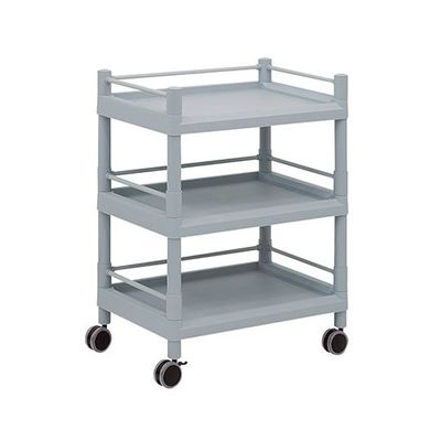 アズワン モバイルストレージカート(ガード枠付) 3段 645×444×855 MSO21F 1個 3-6496-02（直送品）