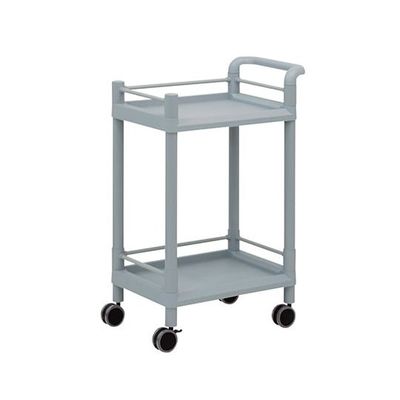 アズワン モバイルストレージカート 2段 598×370×870mm(ガード枠・ハンドル付) MSO11G 1個 3-6497-05（直送品）