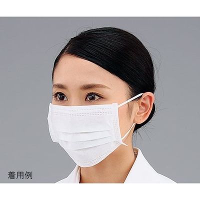 アズワン クリーンルーム用3PLYマスク(個包装) 1箱(50枚入) 3-6566-01 1箱(50枚)（直送品）