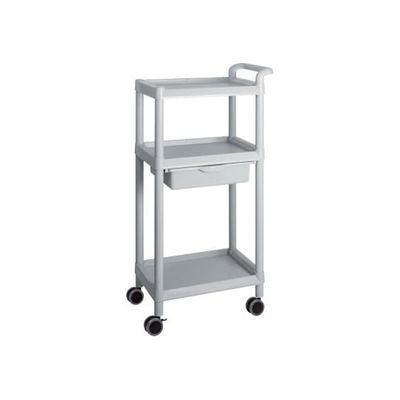 アズワン モバイルイージーカート(トールタイプ/レギュラー31)3段 グレー ME31B 1個 3-6641-02（直送品）