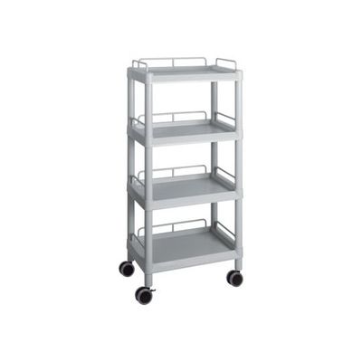 アズワン モバイルイージーカート(トールタイプ/レギュラー31) 4段 グレー ME31J 1個 3-6641-09（直送品）