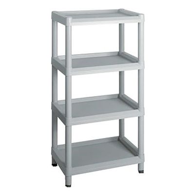 アズワン モバイルイージーカート(トールタイプ/レギュラー31) 4段 グレー ME31K 1個 3-6641-10（直送品）