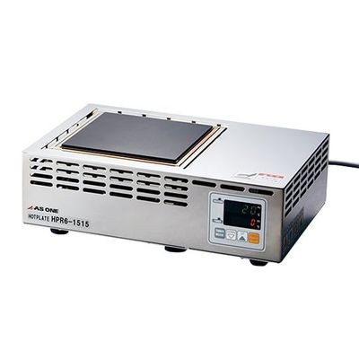 アズワン ホットプレート600 (耐薬天板) 150×150mm HPR6-1515 1個 3-6756-01（直送品）