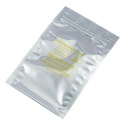 ESDシールドバッグ シールドバッグ ジッパー付き 80×130×0.076 1箱(100枚入) 3-6923-01 1箱(100枚)（直送品）