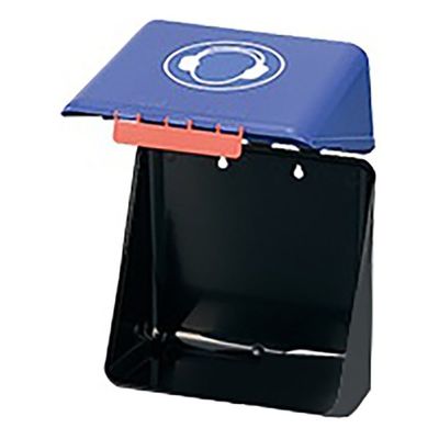 アズワン イヤーマフ用安全保護用具保管ケース ブルー 3-7121-03 1個（直送品）