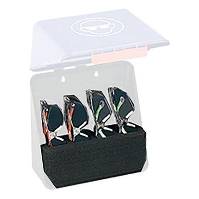 アズワン 安全保護用具保管ケース ケース用インレット グレー 3-7121-17 1個（直送品）