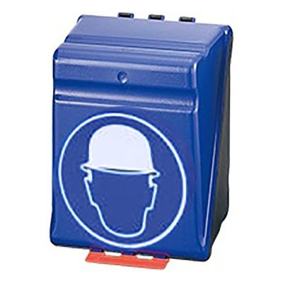 アズワン ヘルメット用安全保護用具保管ケース ブルー 3-7122-04 1個（直送品）