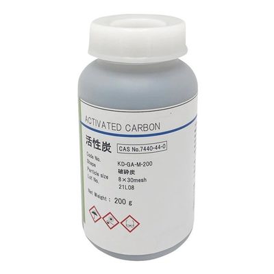 ユー・イー・エス 活性炭 (ヤシガラ活性炭) 中粒タイプ、気相・液相 200g KD-GA-M-200 1個 3-2333-01（直送品）