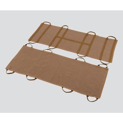 オシャレ 毛布製担架(災害救急隊) 750×2000mm 6個入り FA-117 1箱(6個