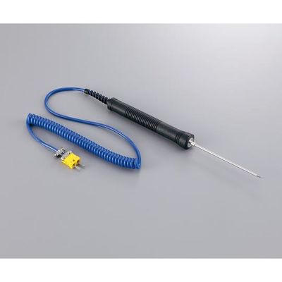 アズワン 突き刺し温度センサー K熱電対 ー50~+500°C φ5×100mm XB-502A