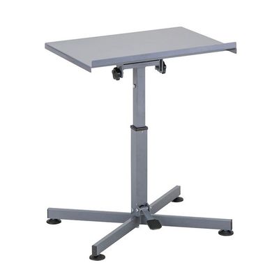 アズワン 昇降・チルト作業台 ガススプリング昇降式 アジャスタータイプ 600×450×610~750mm 3-6623-02 1台（直送品）