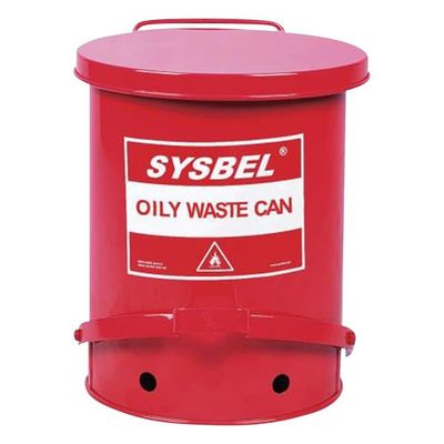 アズワン 耐火ゴミ箱 φ350×460mm 3-6737-02 1個（直送品）