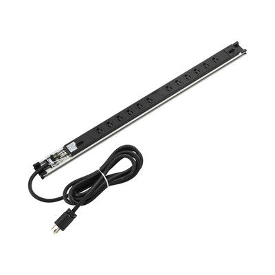 延長コード 電源タップ 3m 3P（ピン） 12個口 ブラック TAP-SV2012 サンワサプライ 1個（直送品）