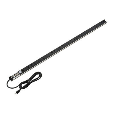 延長コード 電源タップ 3m 3P（ピン） 24個口 ブラック TAP-SV2024 サンワサプライ 1個（直送品）