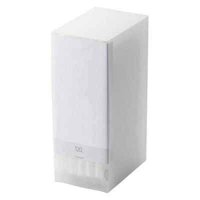 エレコム Ｂｌｕーｒａｙ／ＤＶＤ／ＣＤ用ディスクファイル　１２０枚収納　透明　CCD-FB120CR 1個（直送品）
