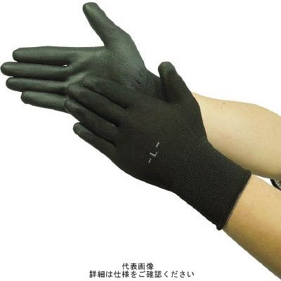 ユニワールド WORKS HOMME やわらかフィット ブラック M 1530-M 1双 819-0470（直送品）