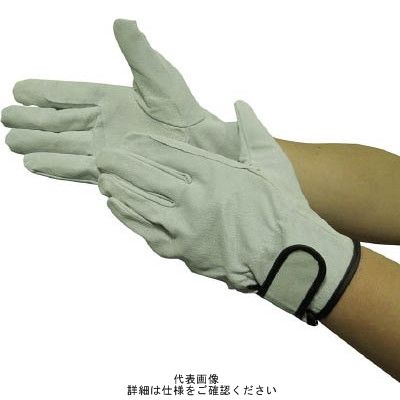 ユニワールド 革手工房 豚スエード 当付マジック M 320-M 1双 819-0551（直送品）