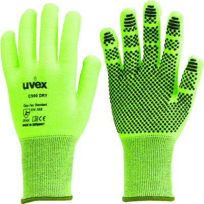 ウベックス UVEX C500 ドライ M 6049968 1双 819-9370（直送品）