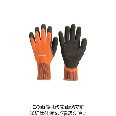 トラスコ中山 TRUSCO 防寒天然ゴム手袋 Mサイズ TWBG-M 1双 824-6659（直送品）