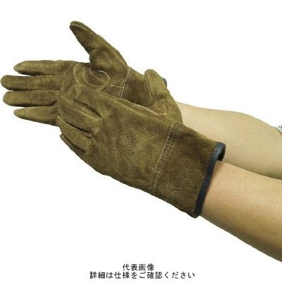 ユニワールド 革手工房 A級オイル牛床革 内縫い ブラウン M KS447-M 1双 819-0526（直送品）