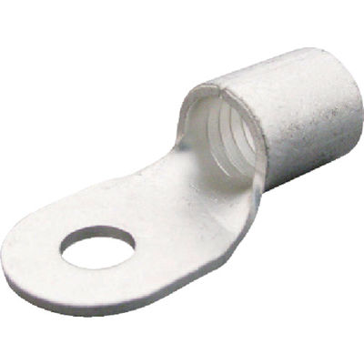 ニチフ 裸圧着端子 R形(100P) より線42.42~60.57 外寸16mm スタッド径6.4mm R 60-6S 1パック(100個)（直送品）