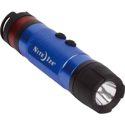 Nite Ize NiteIze 3イン1 LEDミニフラッシュライト ブルー NI03512 1個 794-6635（直送品）
