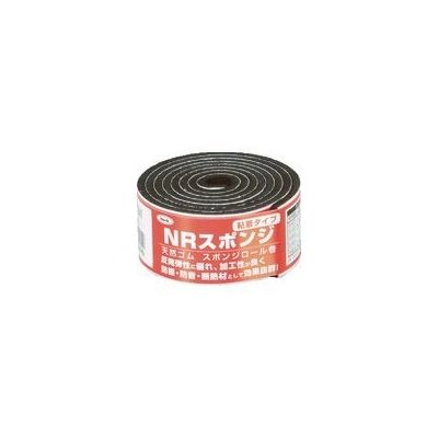 アイテック 光 スポンジロール巻 30mmX1M 3t 黒 KSNR-10034T 1巻 788-6667（直送品）