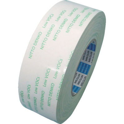 日東電工 日東 低VOC両面テープ(無溶剤・粗面接着タイプ) EWー514 50mm×50m ホワイト EW-514-50 1巻（直送品）