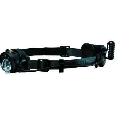 ジェントス GENTOS ヘッドライト用ラバーバンド リアバッテリー用 RHB02BK 1本(1個) 583-9238（直送品）