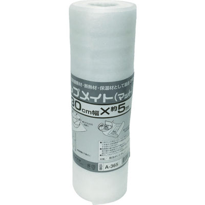 ユタカメイク 気泡緩衝材 ラップメイト(マット) 1t×300mm×5m A-365 1本 794-3580（直送品）