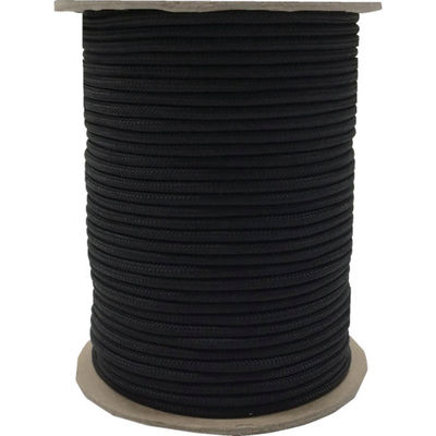 ユタカメイク 強力カラーコード 4mm×100m(黒) PSCC-411 1巻 818-9786（直送品）