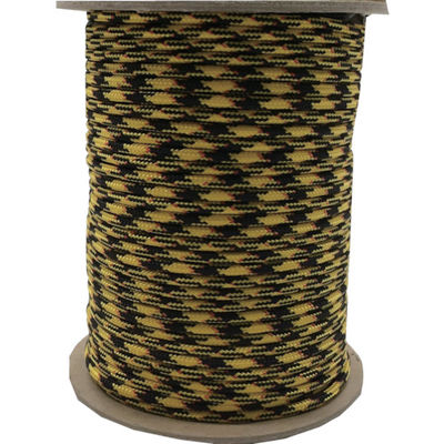 ユタカメイク 強力カラーコード 4mm×100m(黄/黒) PSCC-413 1巻 818-9788（直送品）