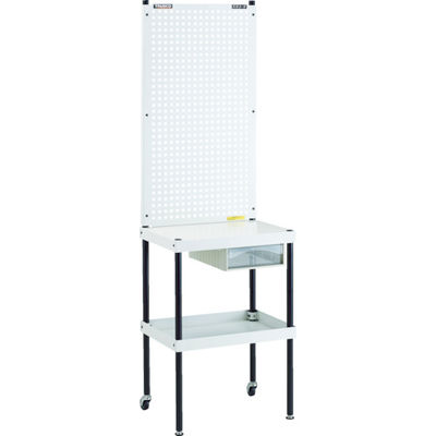 トラスコ中山 TRUSCO ライトパンチングパネル パネリーナ テーブル型 引出付き TUR-3D 1台 819-5031（直送品）