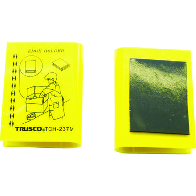 トラスコ中山 TRUSCO カートンエッジホルダー マグネット付タイプ 4個入セット TCH-237M 1セット(4個) 819-1277（直送品）