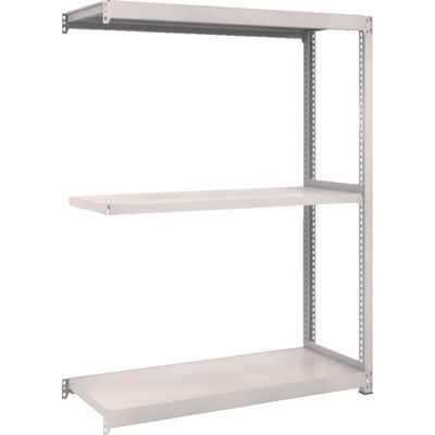 TRUSCO スチールラック M2型軽中量棚 1160X450XH1500 3段 連結 ネオグレー M2-5443B NG 1セット(1個)（直送品）