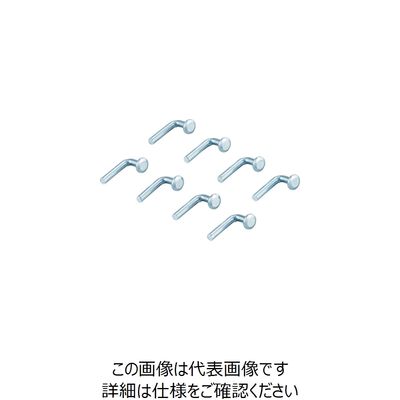 トラスコ中山 TRUSCO スチールラック 軽中量棚用ロックピン 8本入 MM-PIN8S 1セット(8個) 781-1764（直送品）