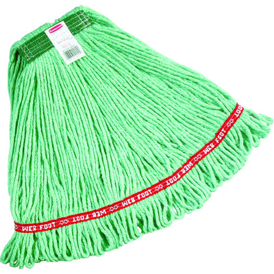 ニューウェルブランズ・ジャパン ラバーメイド ウェブフット・ウェットモップ グリーン A1120606 1個 819-4346（直送品）