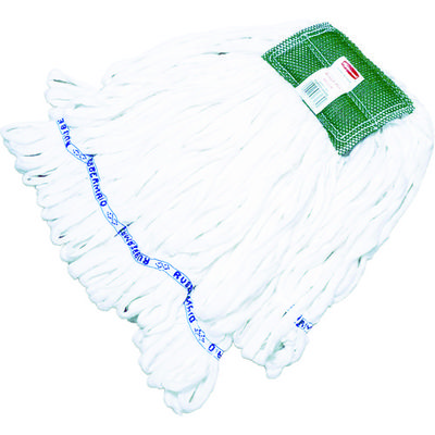 ラバーメイド モップ クリーニングモップ クランプスタイル スペシャルティ ホワイト 縦432×横127mm T25501 1個（直送品）