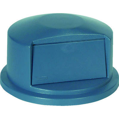 ニューウェルブランズ・ジャパン ラバーメイド ラウンドブルートコンテナ用フタ ドーム型 166.5L用 グレイ 26478875 1個（直送品）