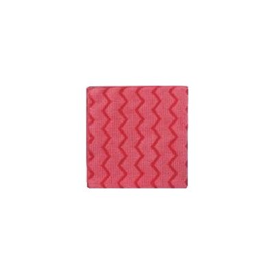 ニューウェルブランズ・ジャパン ラバーメイド マイクロファイバー・クロス 多目的用 レッド Q620RD 1枚 819-4304（直送品）