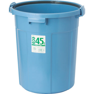 積水テクノ成型 積水 エコポリペール丸型#90本体 ブルー PEN90B 1個 799-7167(フタ別売り)（直送品）