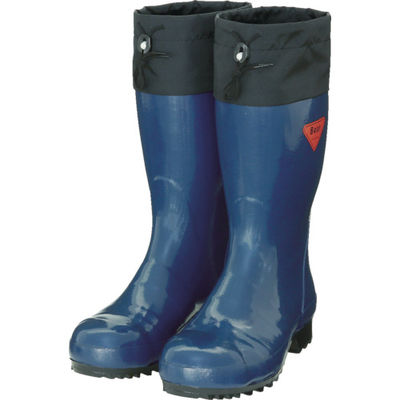 シバタ工業 SHIBATA セーフティベアー500 ネイビー 24.0CM AB061-24.0 1足 827-5679（直送品）